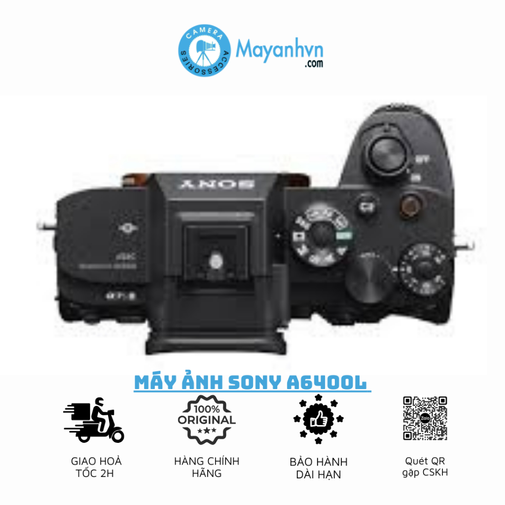Máy Ảnh Sony A6400 + Lens 16-50mm