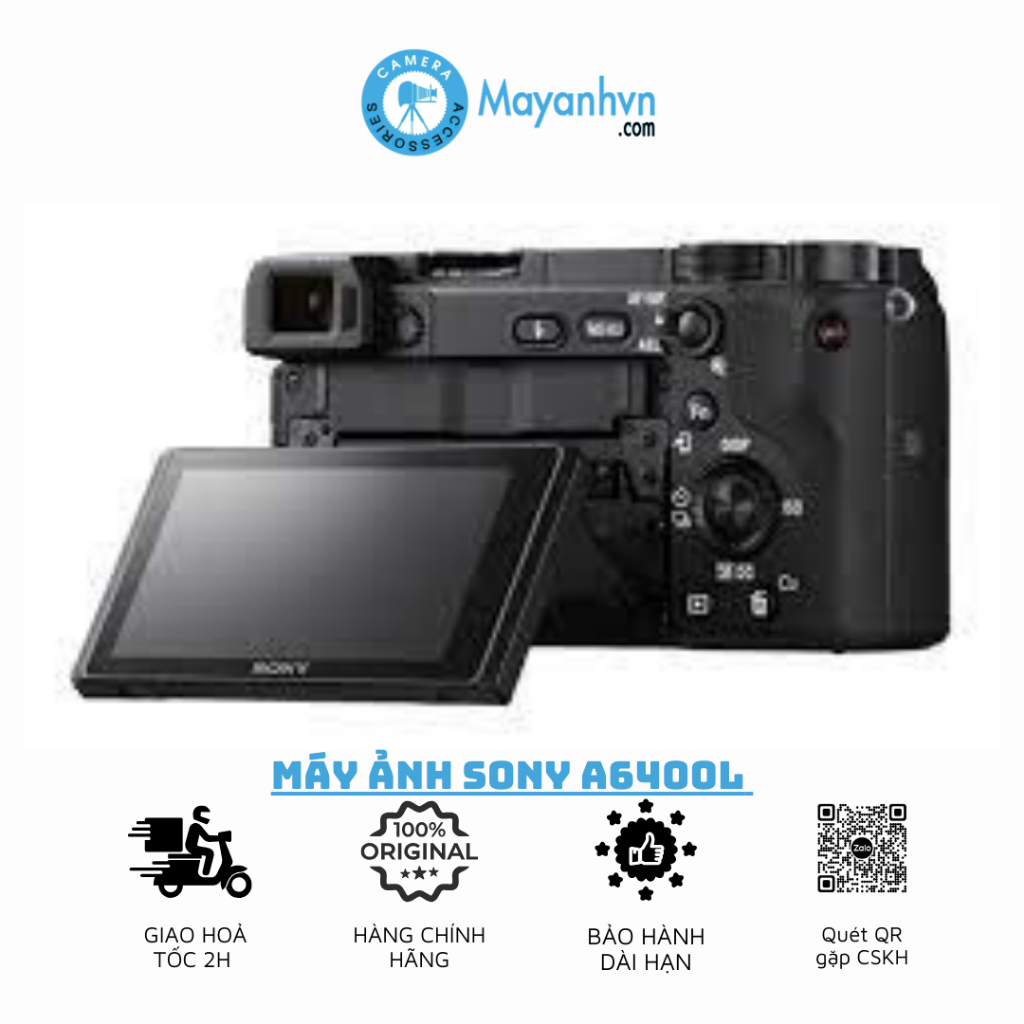 Máy Ảnh Sony Alpha A6400 Mới 100%
