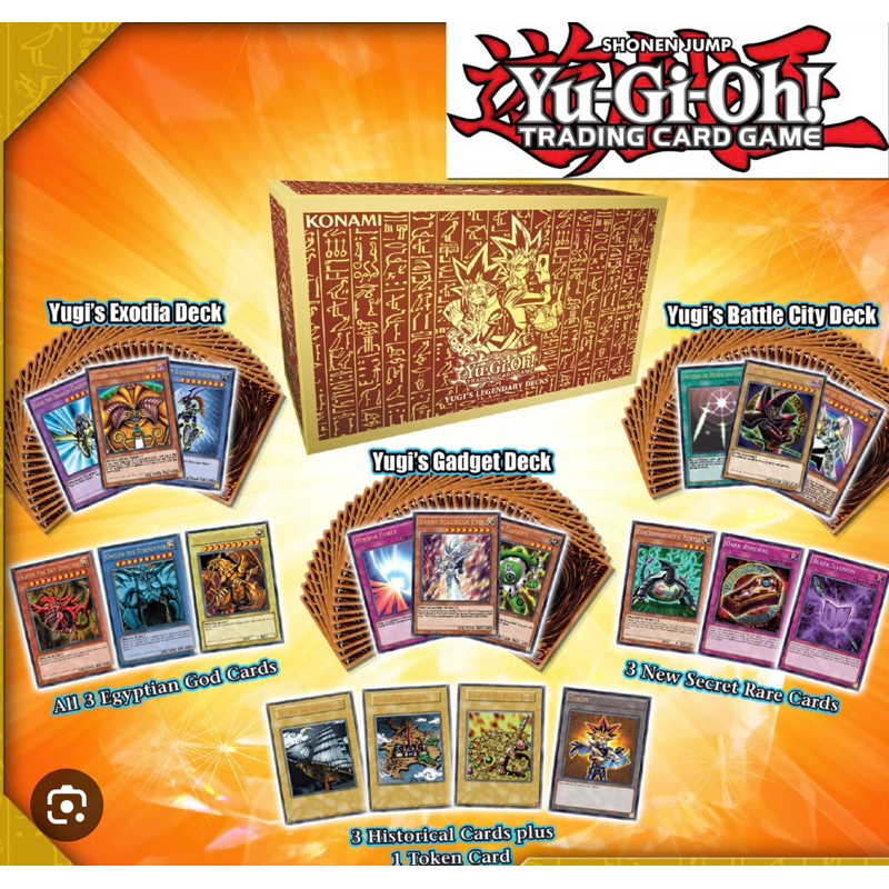 Bộ bài yugioh exodia deck - legendary deck 1
