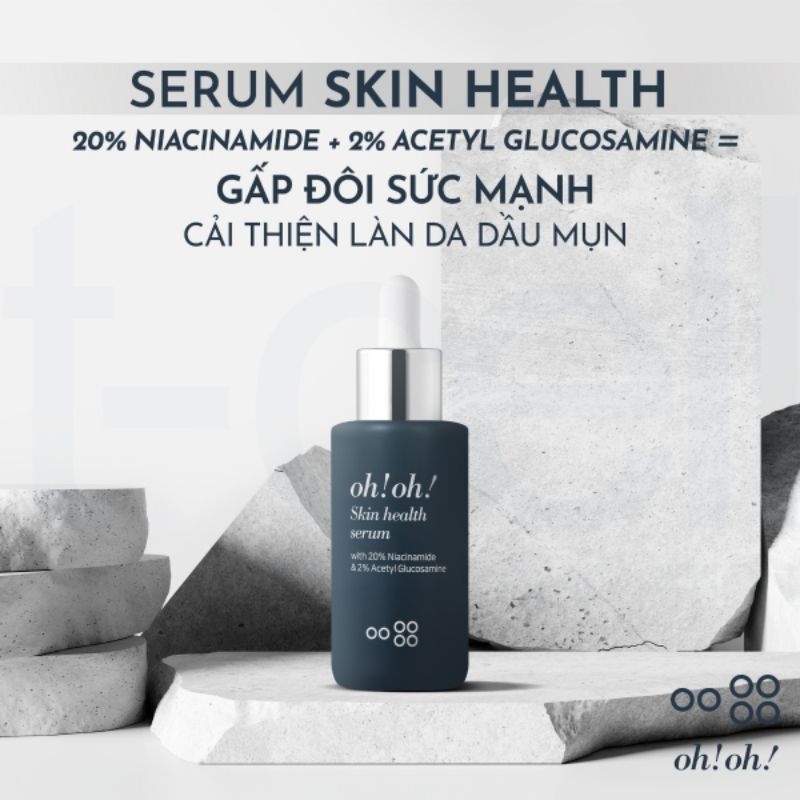 Tinh chất Sáng Da Mờ Thâm Oh.h 20% Niacinamide 10 ml