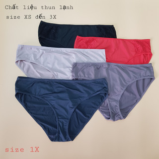 Quần lót thun lạnh - quần xuất dư- có bigsize