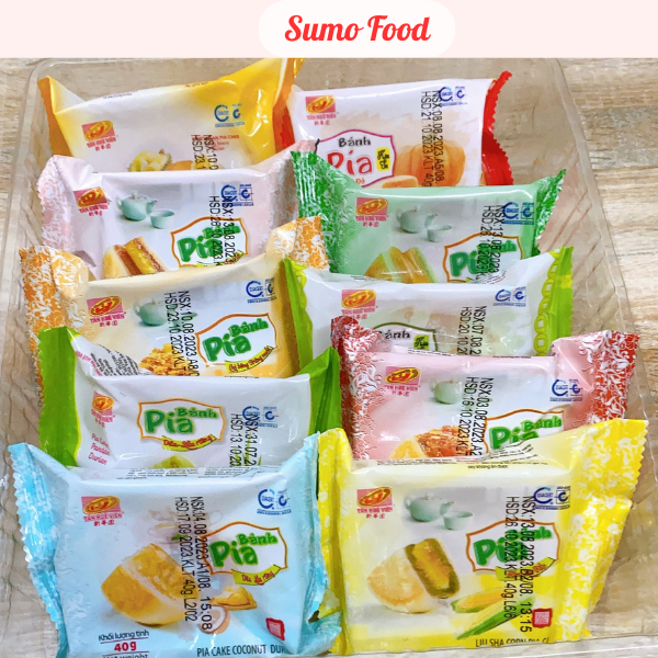 Bánh Pía Kim Sa TÂN HUÊ VIÊN Tan Chảy 15 vị mới 2023- Đặc Sản Sóc Trăng