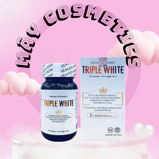 Viên Uống Trắng Da Dietary Supplement Triple White - 50 Viên