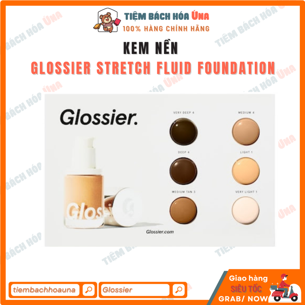 Kem nền GLOSSIER Stretch Fluid Foundation