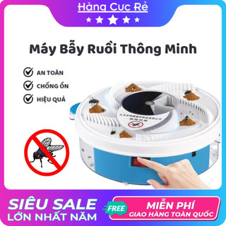 Máy bẫy ruồi tự động, an toàn với người sử dụng, diệt ruồi, côn trùng hiệu quả - Shop Hàng Cực Rẻ