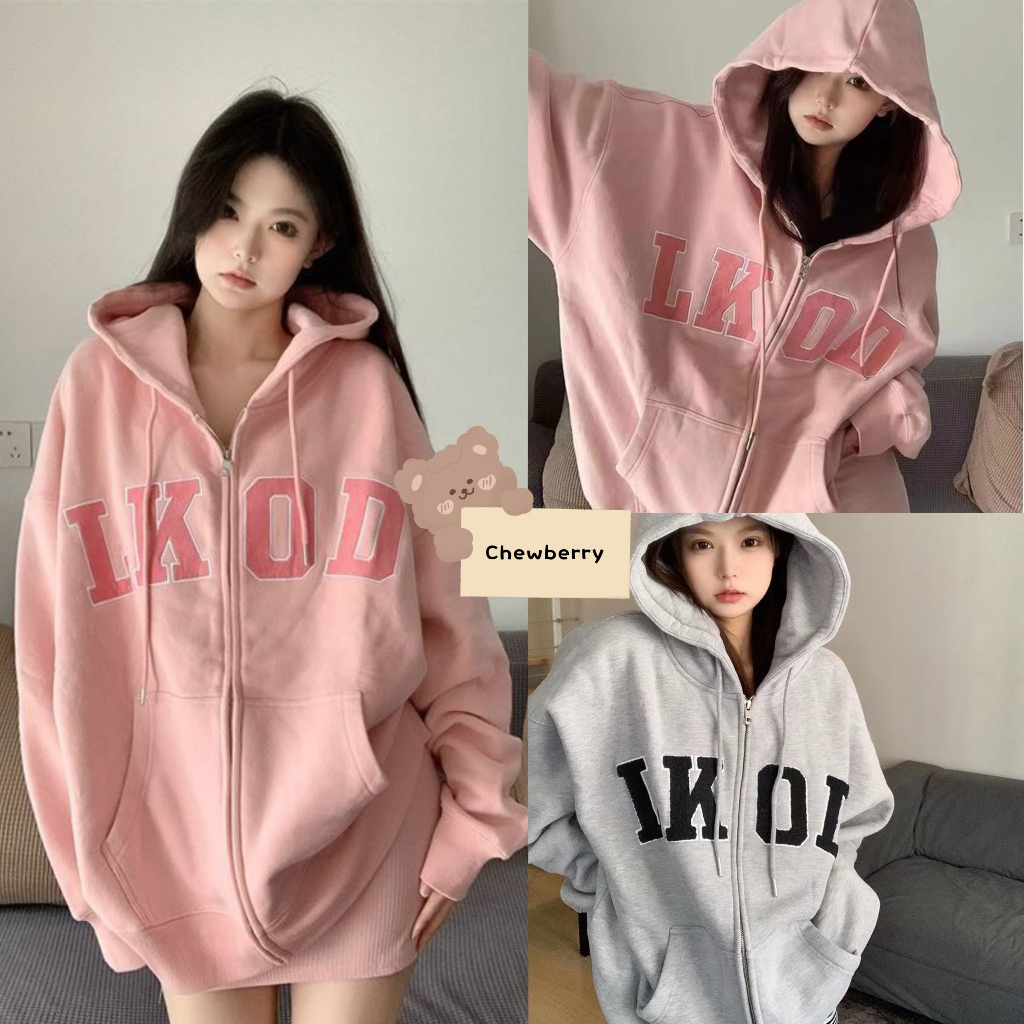 Hoodie Zip LKOD Form Rộng Unisex Nam Nữ Chất Nỉ Dễ Phối Đồ | BigBuy360 - bigbuy360.vn