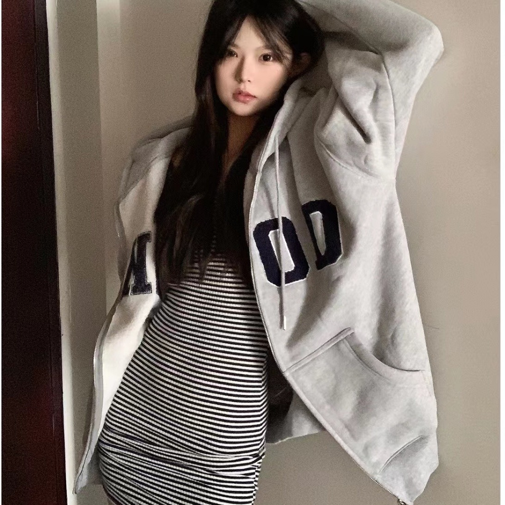 Hoodie Zip LKOD Form Rộng Unisex Nam Nữ Chất Nỉ Dễ Phối Đồ | BigBuy360 - bigbuy360.vn