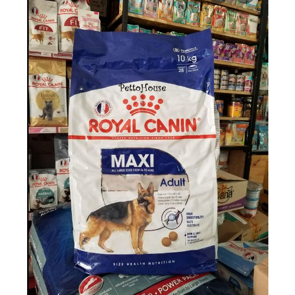 Thức ăn cho chó, Royal Canin Maxi Adult túi 1kg - hạt cho chó giống lớn. Đồ ăn cho chó royal canin.