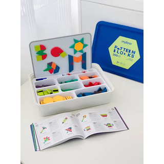 BỘ XẾP HÌNH GỖ PATTERN BLOCK CHÍNH HÃNG MIDEER 250 MIẾNG