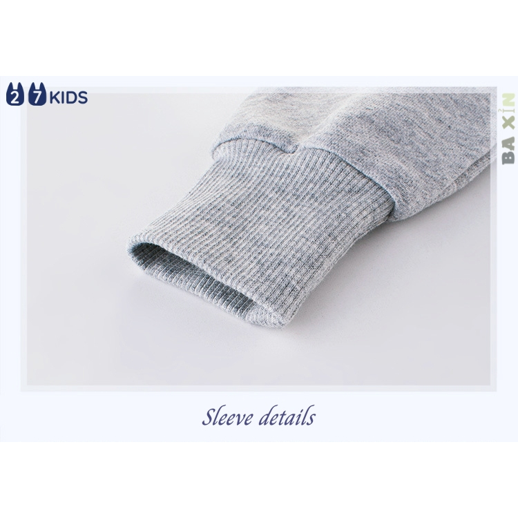 ÁO KHOÁC COTTON NỈ 27KIDS, AÓ KHOÁC NỈ DÀI TAY CÓ MŨ KHOÁ KÉO, HOẠ TIẾT 🐠 🐊THÊU NỔI DỄ THƯƠNG BÉ TRAI SIZE ĐẠI