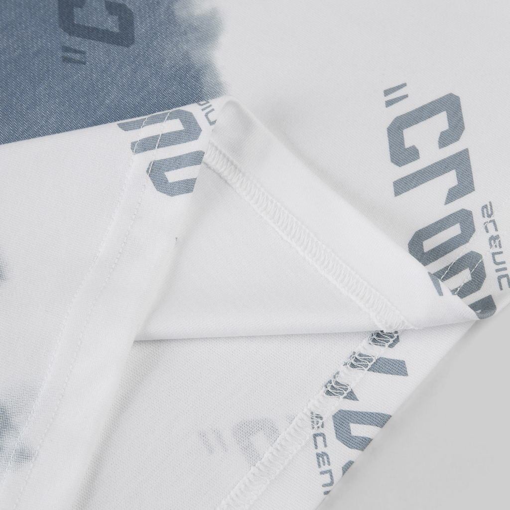 HLA - Áo thun nam ngắn tay họa tiết mây nghệ thuật Cloud pattern high quality icy cotton T-shirt