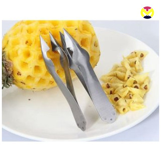 Dụng cụ gọt mắt dứa bằng inox tiện dụng