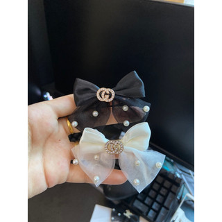 Set 2 Kẹp Tóc Mỏ Vịt Đính Charm Ngọc