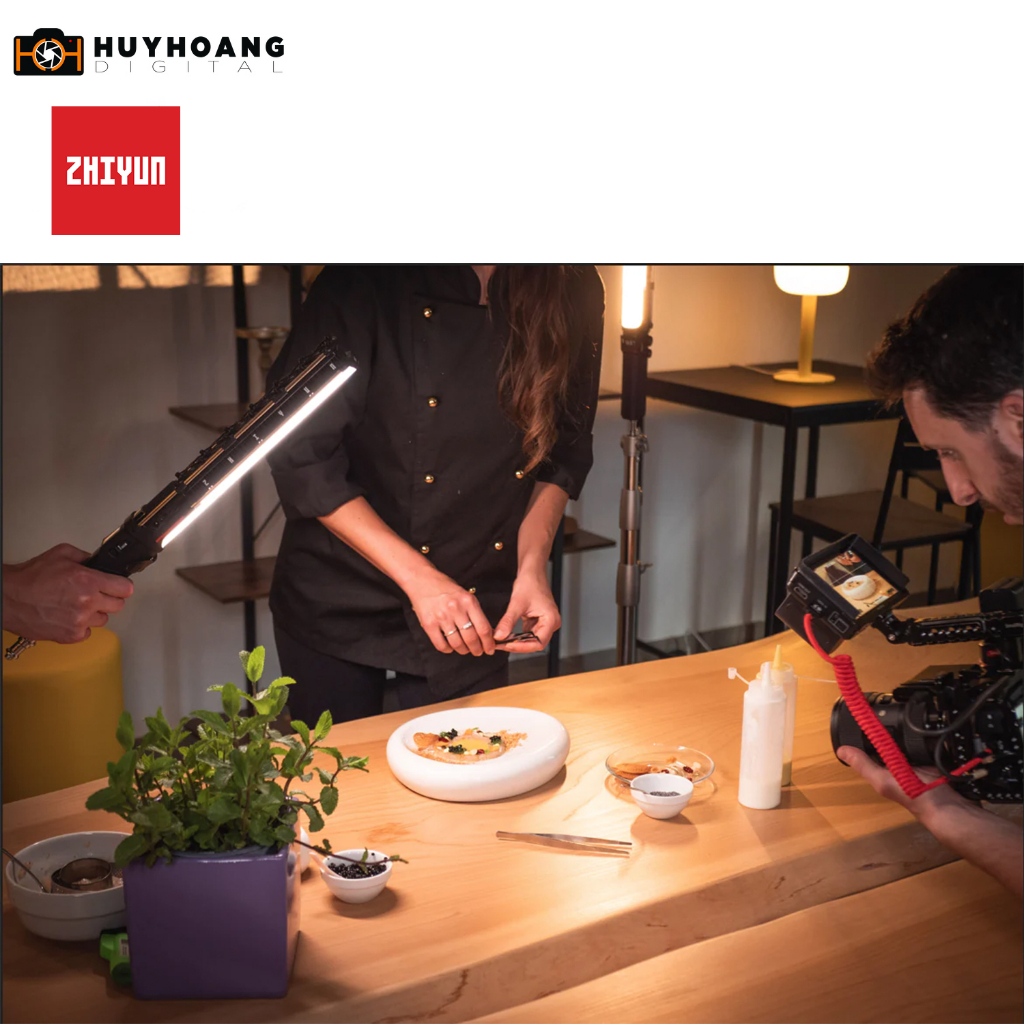 Đèn LED ZHIYUN Fiveray V60 2700K~6500K  TLCI: ≥98  CRI:≥96 60W - Hàng chính hãng