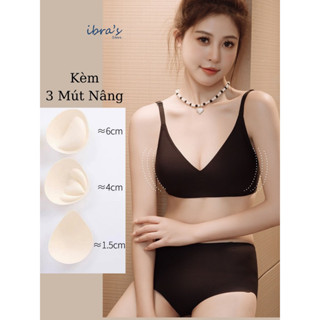  Áo Nâng Ngực 6CM Mặc Hở Lưng iBra Áo Lót Độn Ngực To Tròn Tạo Khe Sexy Không gọng Ôm sát Body Áo Ngực chữ U A66 