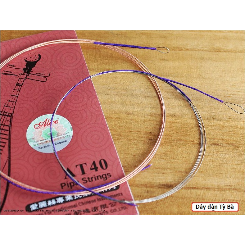 Bộ dây đàn tỳ bà- Pipa string chính hãng Alice AT40