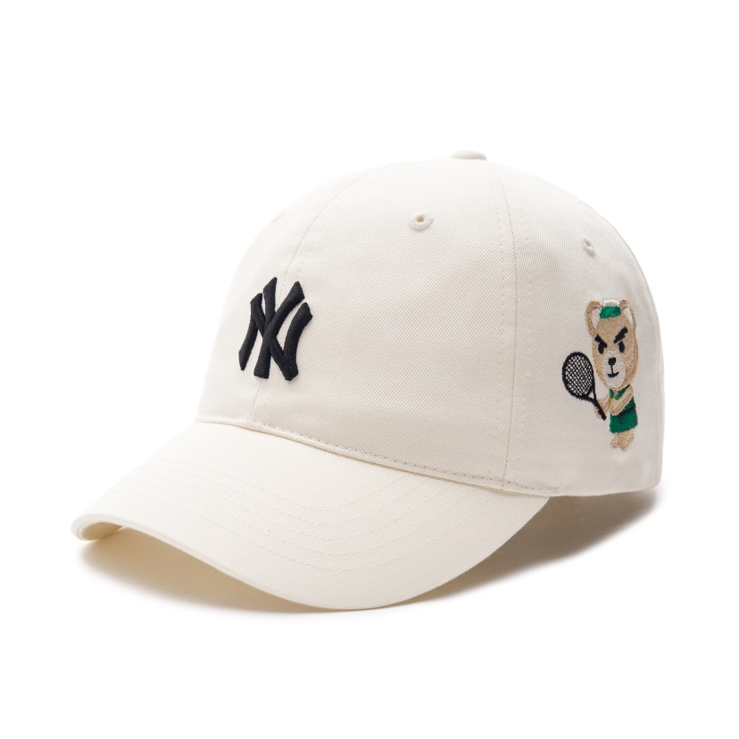 Mũ lưỡi trai MOS CAP vải cotton dày dặn thêu logo NY, LA, Nón lưỡi trai nam nữ phong cách unisex