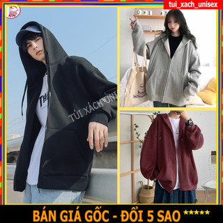 ❤️ NỈ NGOẠI DÀY MỊN ❤️ Áo khoác Hoodie nỉ unisex nữ có mũ dây kéo thời trang cá tính - ÁO ẤM NAM NỮ VẢI NỈ BÔNG ẤM S0