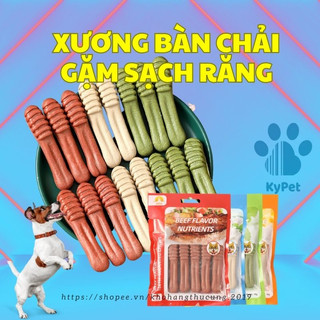 Xương bàn chải - Snack Xương gặm sạch răng cho chó- Gói 90g Kypet