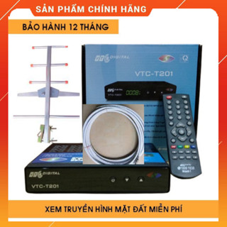 Đầu Thu Truyền Hình Số Mặt Đất DVB T2 VTC T201 Model 2021