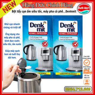 Bột tẩy cặn ấm siêu tốc, máy pha cà phê…Denkmit