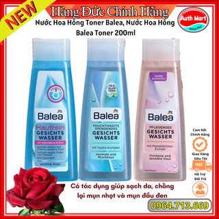 Nước Hoa Hồng Toner Balea, Nước Hoa Hông Balea Toner 200ml