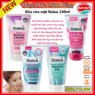 Sữa rửa mặt Balea 150ml