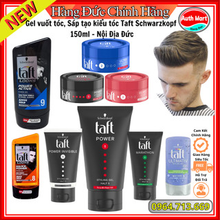 Gel vuốt tóc, Sáp tạo kiểu tóc Taft Schwarzkopf 150ml -Nội Địa Đức