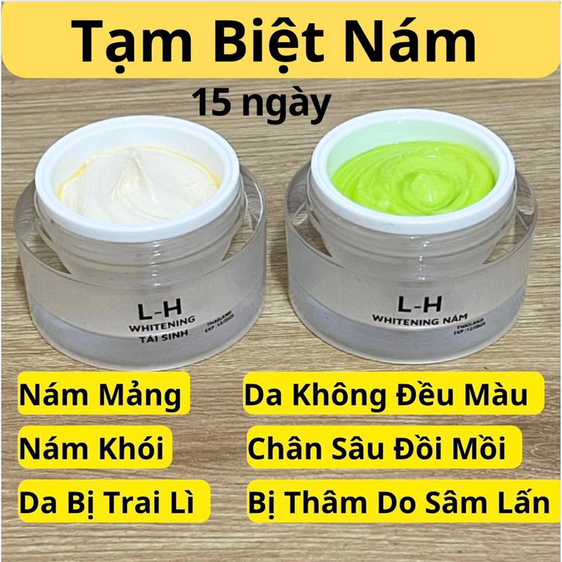 Bộ kem làm sạch nám bong tế bào nám