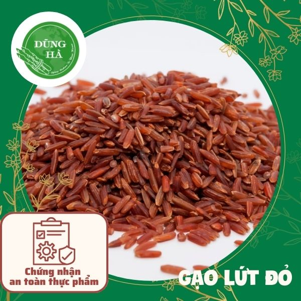 Gạo lứt đỏ dẻo - Gạo lứt huyết rồng Phúc Thọ