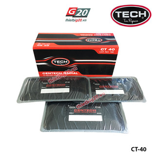 HỘP 10 MIẾNG VÁ LỐP BỐ THẲNG TECH CT-40 (RADIAL, 100X203MM)