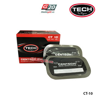 Hộp 20 miếng vá lốp bố thẳng tech ct-10