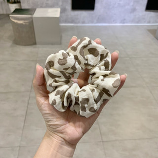 Dây cột tóc Scrunchies vải đũi mềm mại