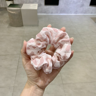 Dây cột tóc Scrunchies vải đũi mềm mại