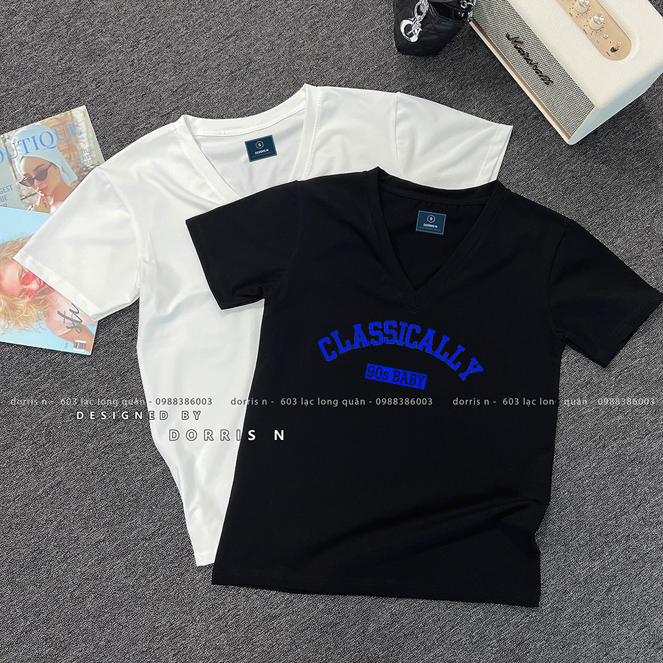 Áo phông thiết kế COTIM CLASSICALLY chất liệu cotton 100% thoáng mát nhiều màu