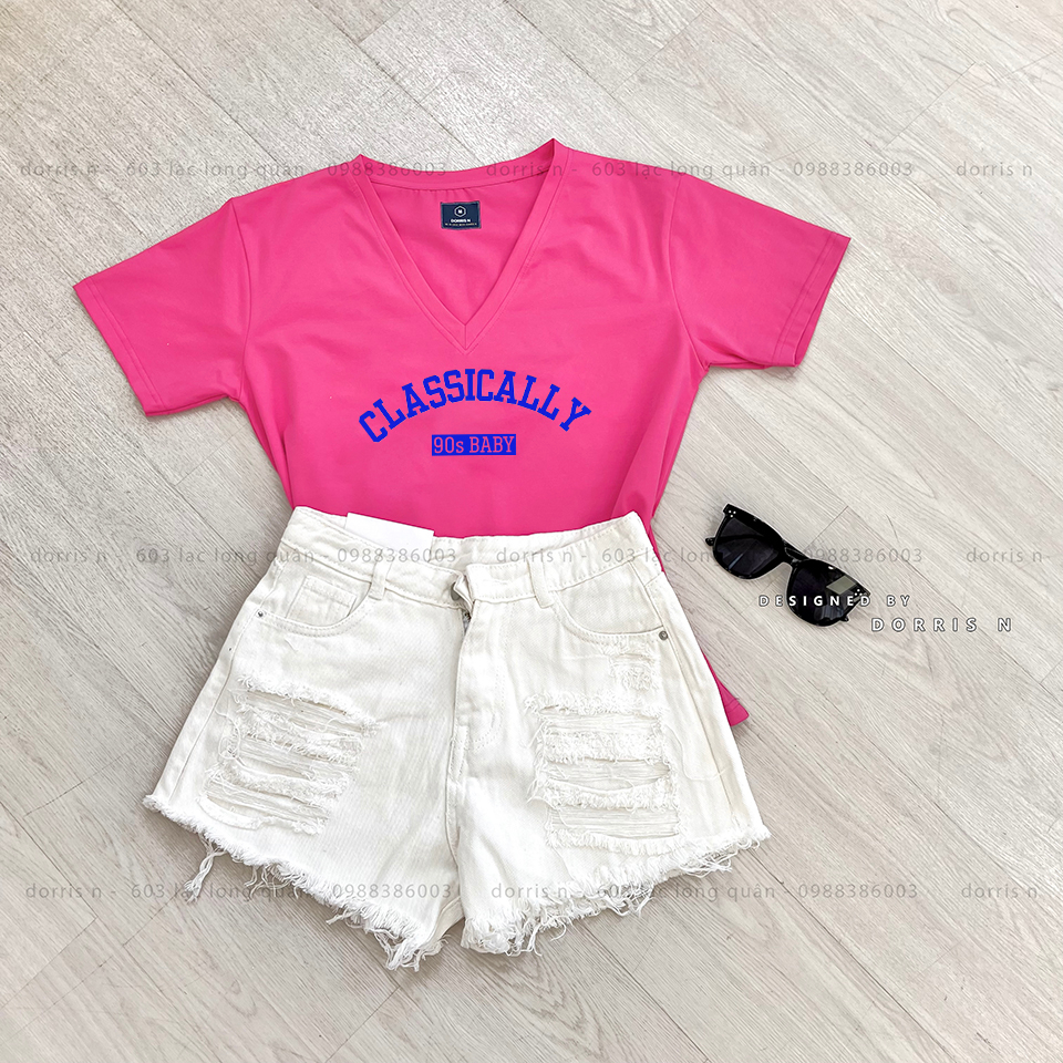 Áo phông thiết kế COTIM CLASSICALLY chất liệu cotton 100% thoáng mát nhiều màu