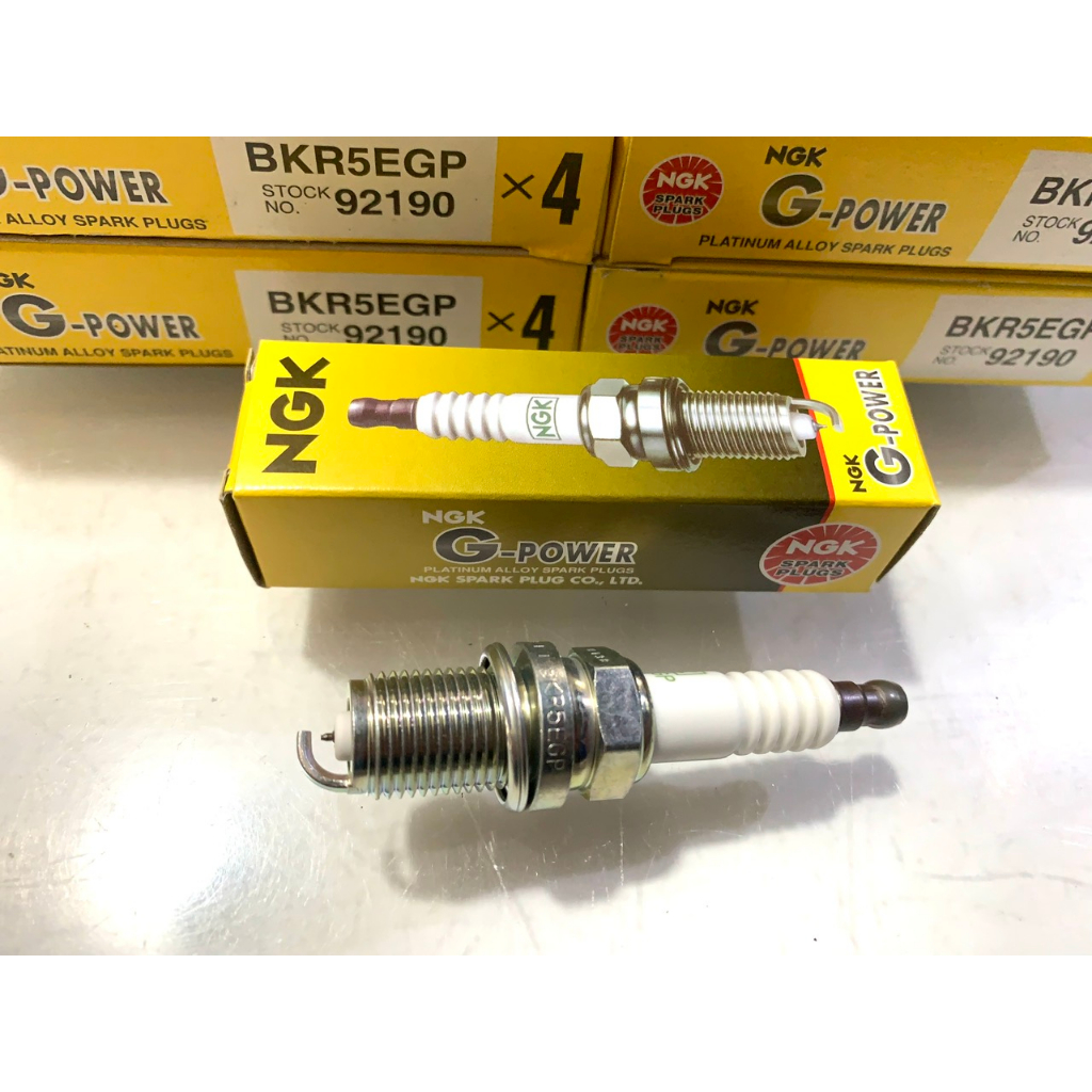 Bộ 4 Cái Bugi Đánh Lửa Xe MAZDA 323, 626, Premacy, Mazda 3 đời 2003-2013...Hàng NGK Nhật Bản Loại Xịn Chân Bạch Kim.