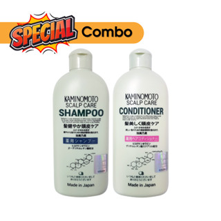 HÀNG CAO CẤP CHÍNH HÃNGCombo dầu gội, dầu xả Kaminomoto Nhật Bản chống rụng tóc hỗ trợ mọc tóc hiệu quả.