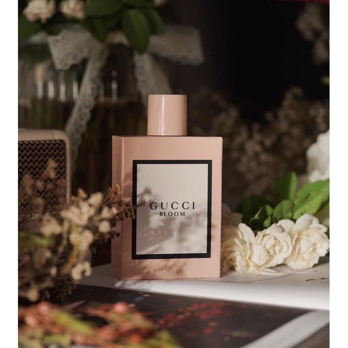 Nước Hoa Nữ Gucci Bloom For Women EDP 100ml - Hương hoa nhài hoa huệ trắng quyến rũ, sang trọng và quý phá - DR80