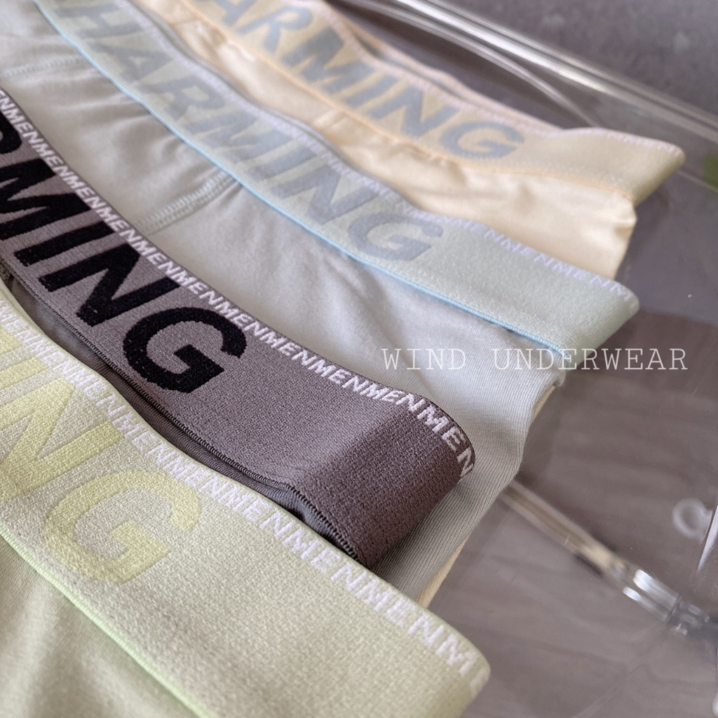 Quần sịp nam cao cấp boxer đùi chất vải cotton co giãn tốt siêu thấm hút mồ hôi WIND CHARMING