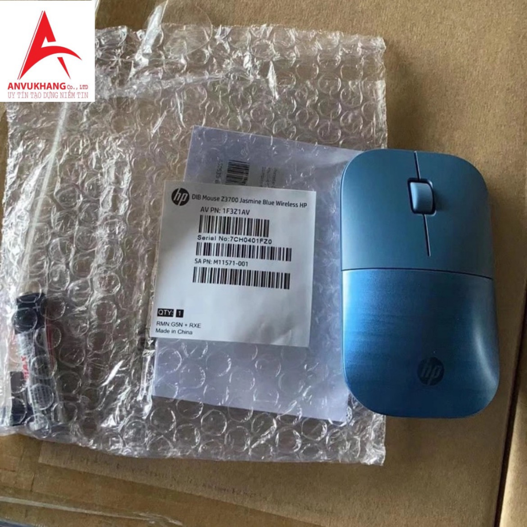 Chuột không dây HP Z3700, siêu mỏng nhẹ, siêu tiết kiệm pin
