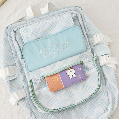 Balo nữ đi học, Balo đựng laptop nhiều ngăn chống thấm nước có 4 màu