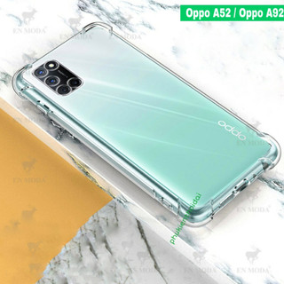 Ốp lưng Oppo A92 / Oppo A52 / A55 / Oppo A74 / A95 silicon trong suốt  TPU dẻo màu siêu mỏng ôm khít máy