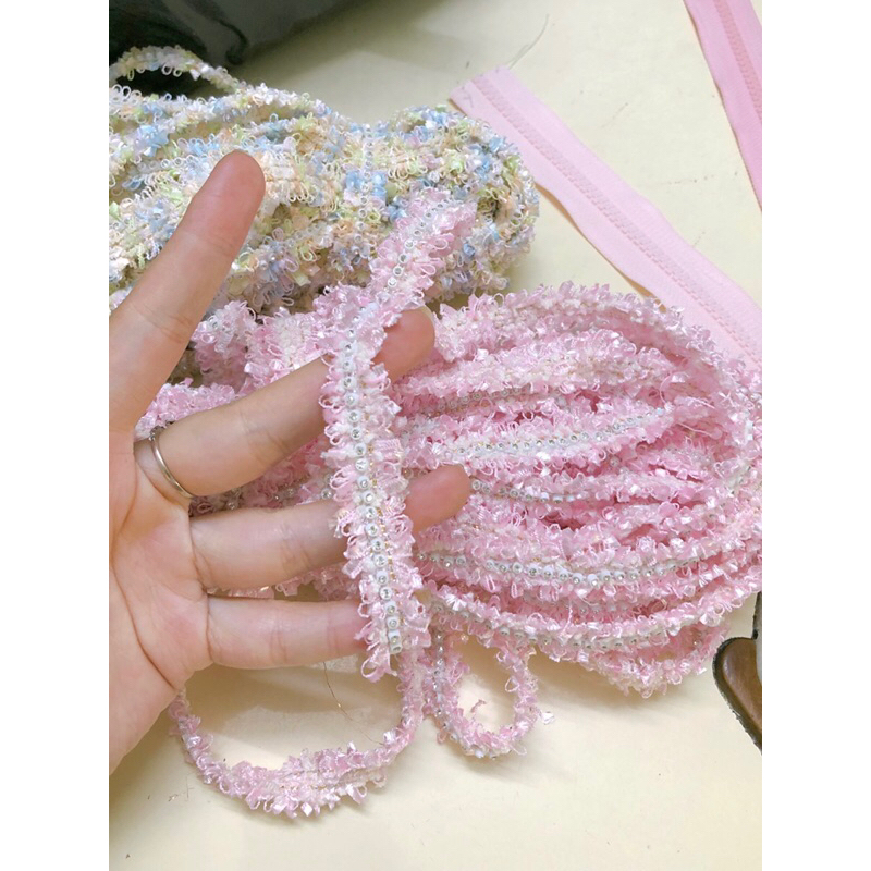 TÚI ĐEO ĐỰNG ĐỒ MAKEUP, CÁ NHÂN CÓ DÂY ĐEO CHÉO - HANDMADE BY 1402.Sew 🌸