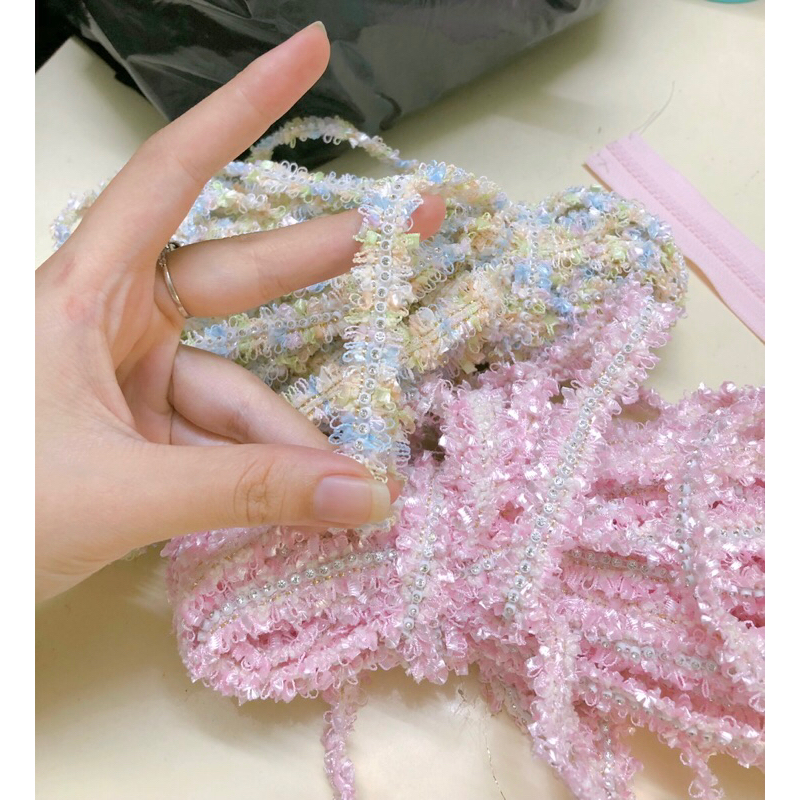 TÚI ĐEO ĐỰNG ĐỒ MAKEUP, CÁ NHÂN CÓ DÂY ĐEO CHÉO - HANDMADE BY 1402.Sew 🌸