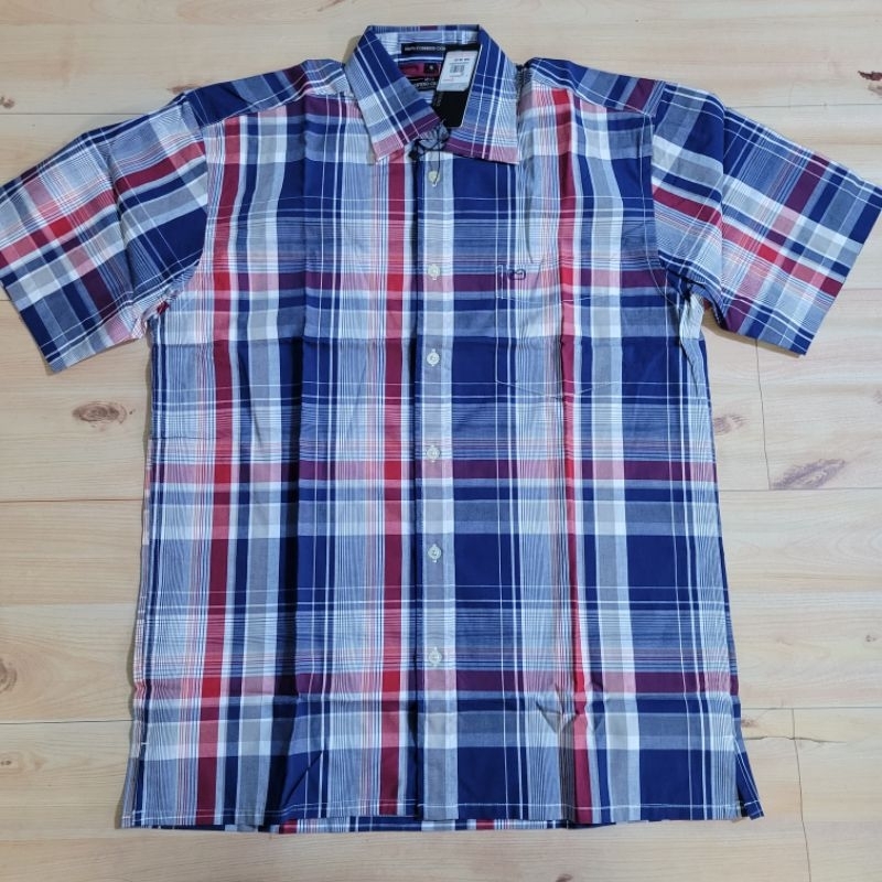 Áo sơ mi Valentino Creations tay ngắn kẻ sọc tay ngắn size S