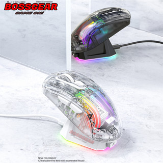  Chuột Gaming Không DâyAttack Shark X2 PRO 3 Mode: Bluetooth 2.4G RGB Pro 