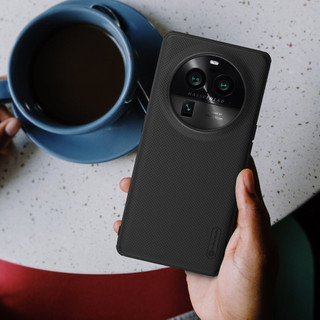 Ốp lưng Nillkin cho Oppo Find X6 Pro thế hệ mới nhựa cứng PC sần, viền TPU chống sốc, không bám vân tay.