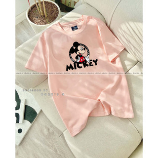 Áo phông thiết kế MICKEY VÒNG chất liệu cotton 100% áo phông form rộng DORRIS N