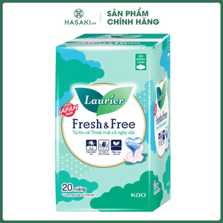 Băng Vệ Sinh Laurier Ban Ngày Siêu Mỏng Cánh 22cm Hasaki Sản Phẩm Chính Hãng